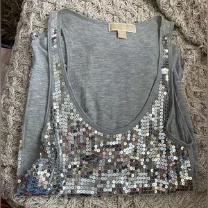 Michael Kors sequin tank top